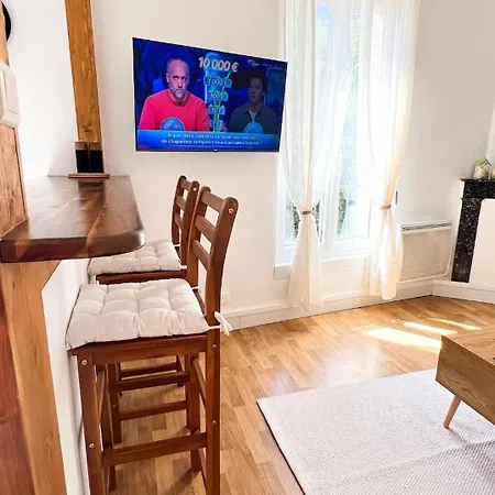 Au Balcon De Marceline - Centre Ville, Parking&climatisation Appartement